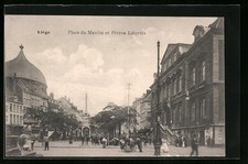 CPA Liége, Place du Marché