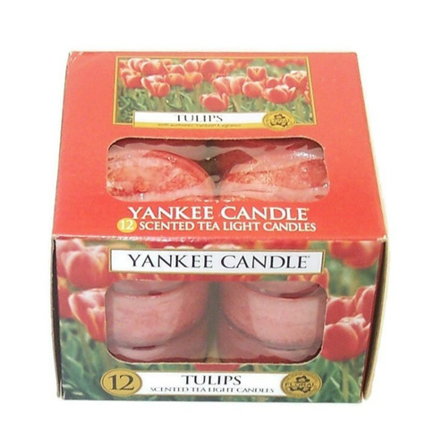 Yankee candle tulips tea - yankee, light