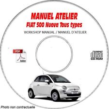 NUOVA 500 - Manuel Atelier CDROM FIAT Revue technique Expédition - --, Support 