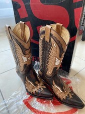 Chaussures Bottes Sendra Boots EUR 38 - US 7 Cowboy Style Country TBE