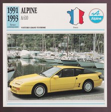 1991 1992 1993 Alpine A-610