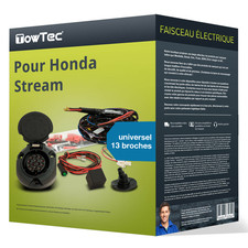 Faisceau universel 13 broches pour HONDA Stream 05.2001 - 09.2006 TowTec TOP