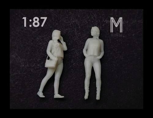 Set x2 figurine - 1/87,