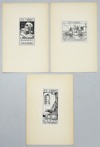 Exlibris anton pieck pays - exlibris,