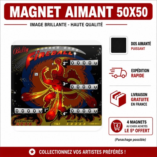 Magnet fireball bally - magnet, pinball