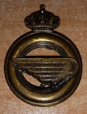 Insigne bronze béret unités RASC (Royal Army Service Corps) belge 1945-1949