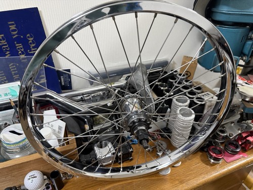 Roue vélo bmx vintage - vélo,