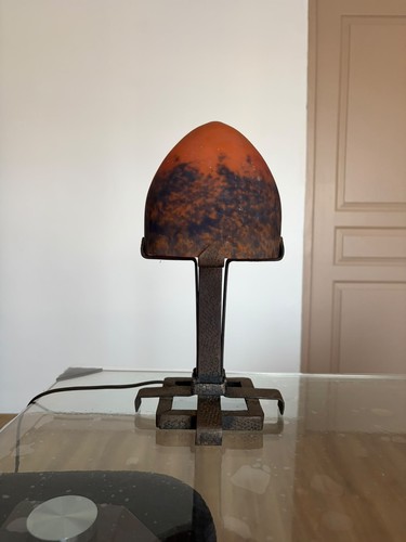 Magnifique lampe pate verre - pate,