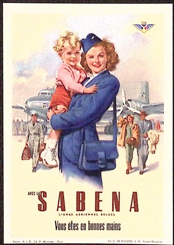 Sabena with the - sabena, lines