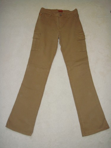 Pantalon stretch camel - pantalon,