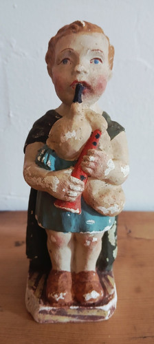 Figurine platre enfant - figurine,
