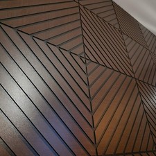 Panneau mural lamelles