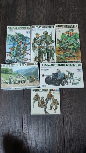 Tamiya military miniatures - military,