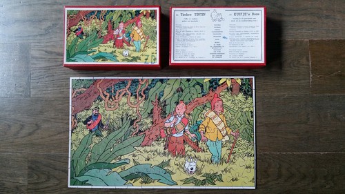 Tintin kuifje puzzle - kuifje,