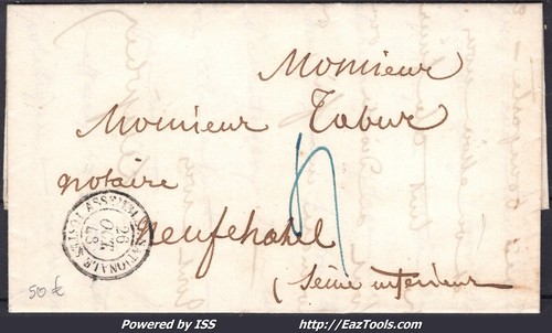 France marque postale avec - postale,