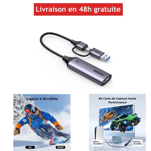 Ugreen carte capture vidéo - carte, de