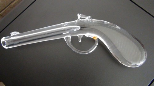 Pistolet cristal décoratif - pistolet,