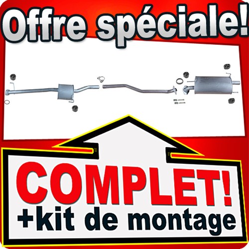 Echappement pour toyota previa - echappement,