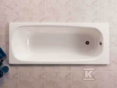 Baignoire contesa acier 160x70 - baignoire,