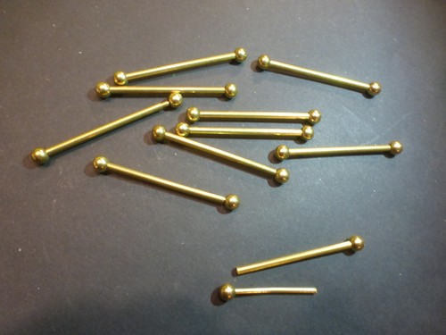 Lot barrette a boules - 10,