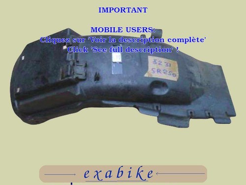 Garde boue arriere - pour, yamaha