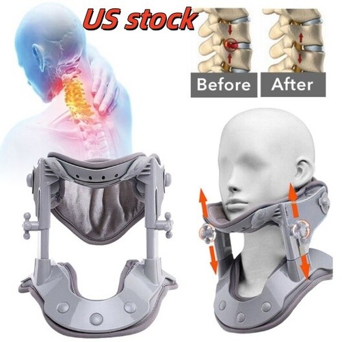 Heating cervical neck traction - neck,