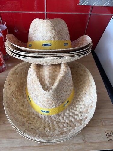 Chapeaux paille ricard - chapeaux,