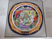 ANCIENNE Assiette de Noël en