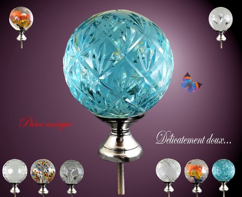 Boule escalier verre - boule, en