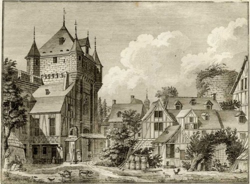 Tour pucelle porte - pucelle, et