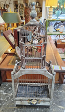 CAGE a OISEAUX Bois Animaux
