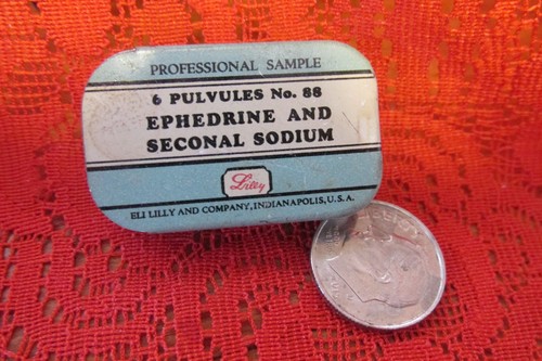 Ephedrine seconal sodium - &,