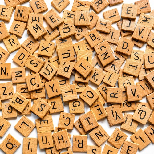 Vintage genuine 1982 scrabble - vintage,
