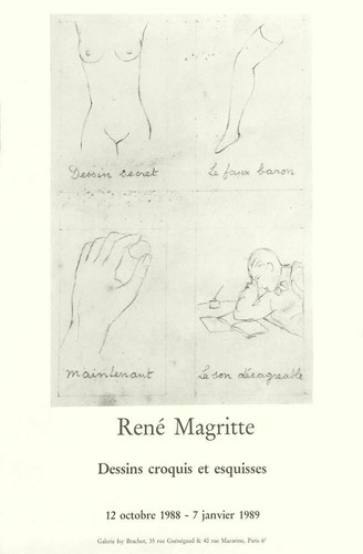 René magritte dessins - rené, magritte,