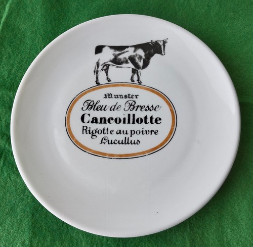 Assiette fromage vache - assiette, a