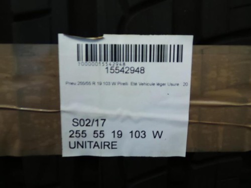 Pneu 255 r19 103 - pneu,