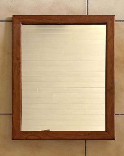 Miroir cadre bois - , massif