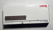 V 197 - 10 Rails voie C DROIT 188,3 mm MARKLIN - HO 24188