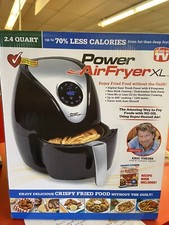  2.4 Qt Power Air XL Fryer - Black