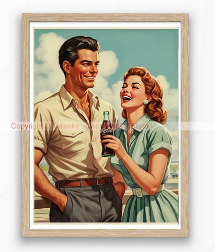 Affiche vintage illustrée - affiche,