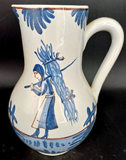 PICHET A VIN EN FAIENCE BROC