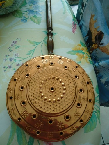 Ancienne bassinoire cuivre - bassinoire, en