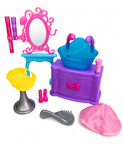 Barbie hairtastic color - barbie,