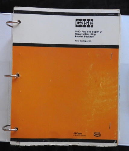 1980s case 580d super - 580d, d