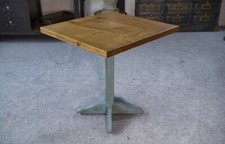 Art Deco Solid Oak Bistro Table 1930's