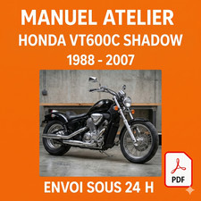 Manuel Atelier Honda VT600C