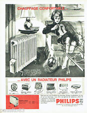 ADVERTISING ADVERTISING 066 1963 Philips electric booster radiators