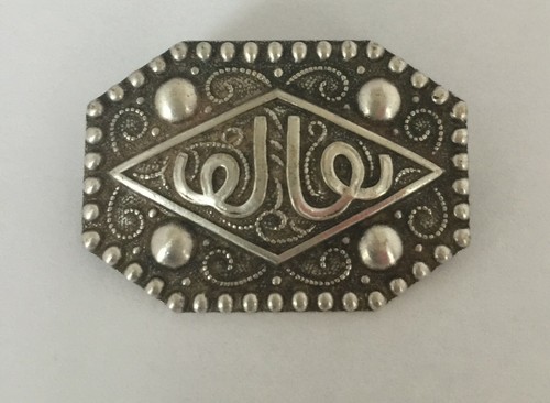 Broche berbere metal - en,