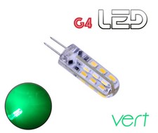 1 ampoule G4 360° 24 LED VERT Intérieur éclairage Camping Car Bateau Caravane