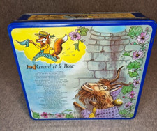 Boite métal les fables de la